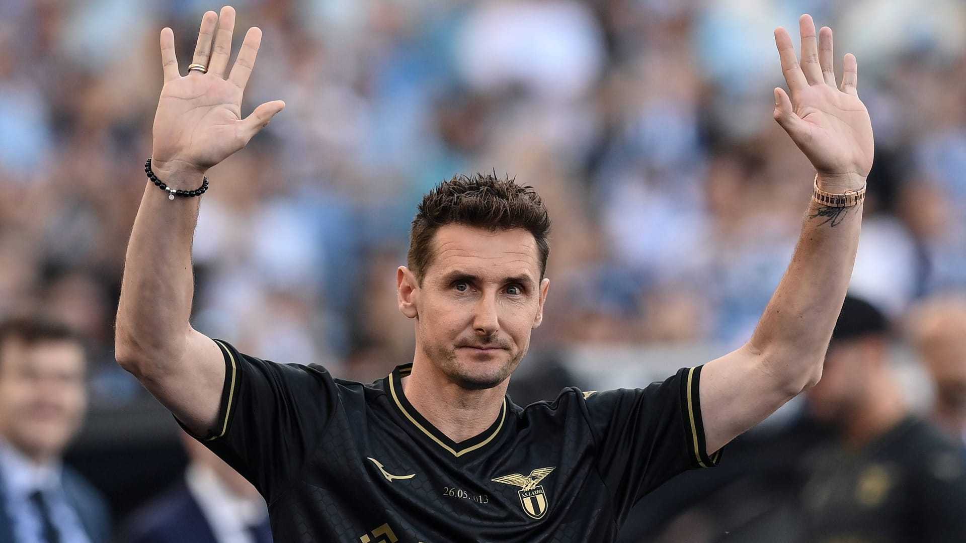 Miroslav Klose: Der 45-Jährige ist mit 71 Toren der Rekordtorschütze der Nationalelf. Miroslav Klose: Der 45-Jährige ist mit 71 Toren der Rekordtorschütze der Nationalelf.
