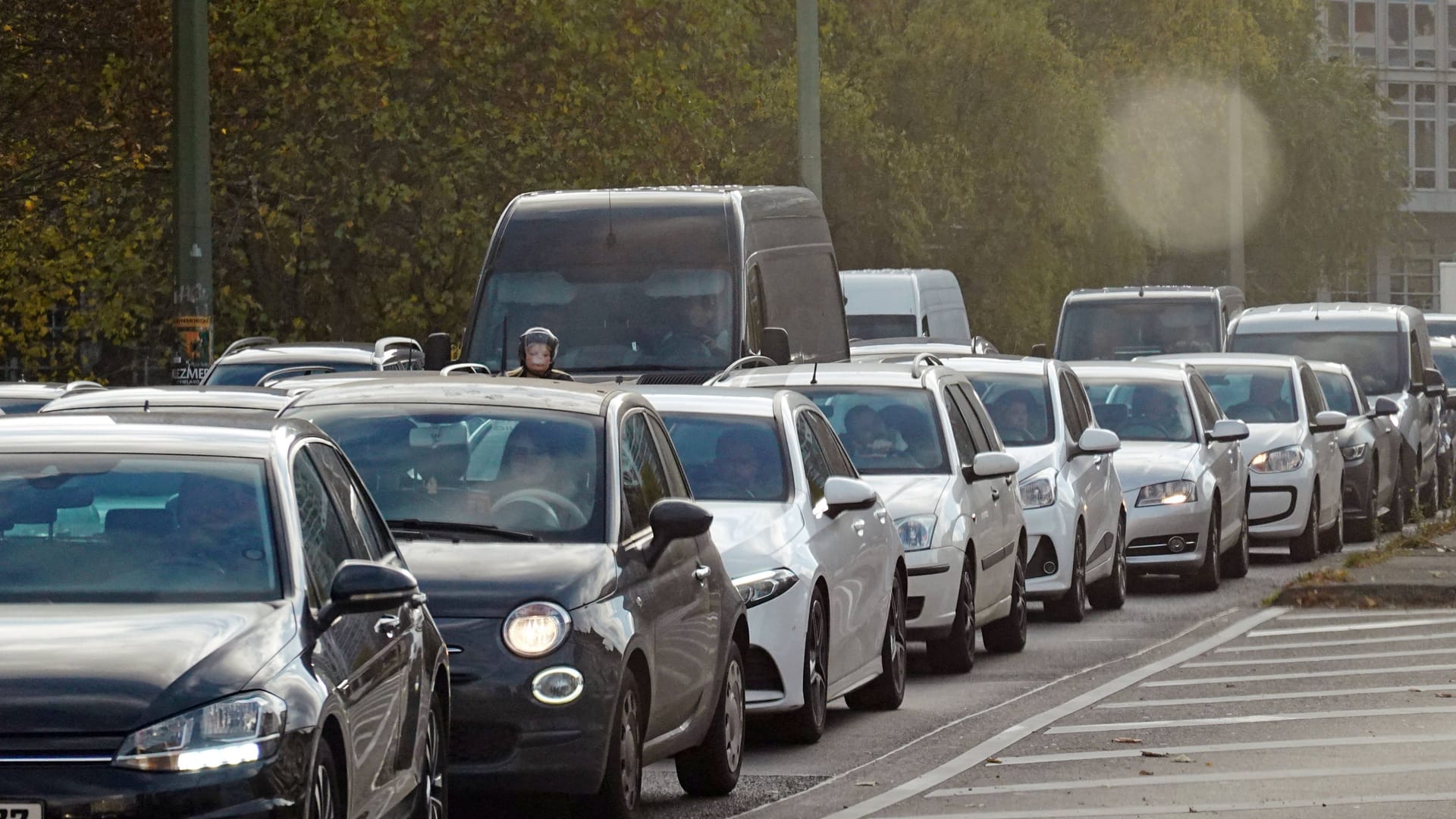 Berufsverkehr in Berlin: Die Vorlieben von Ost und West unterscheiden sich leicht.