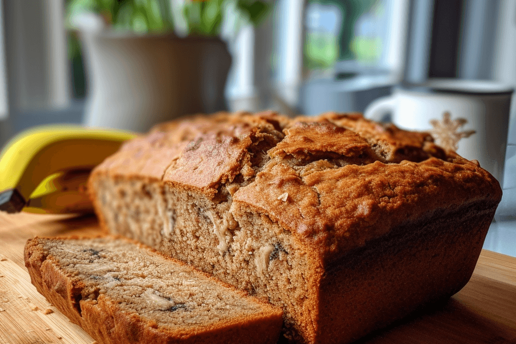 Veganes Bananenbrot: Eine willkommene Abwechslung - ob zum Frühstück oder einfach zwischendurch.