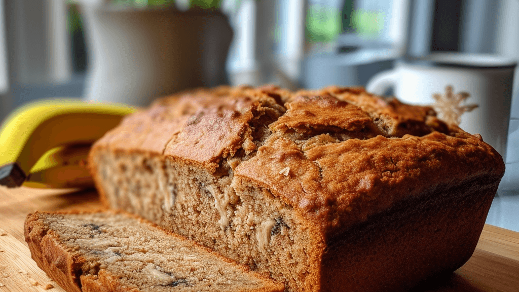 Veganes Bananenbrot: Eine willkommene Abwechslung - ob zum Frühstück oder einfach zwischendurch.