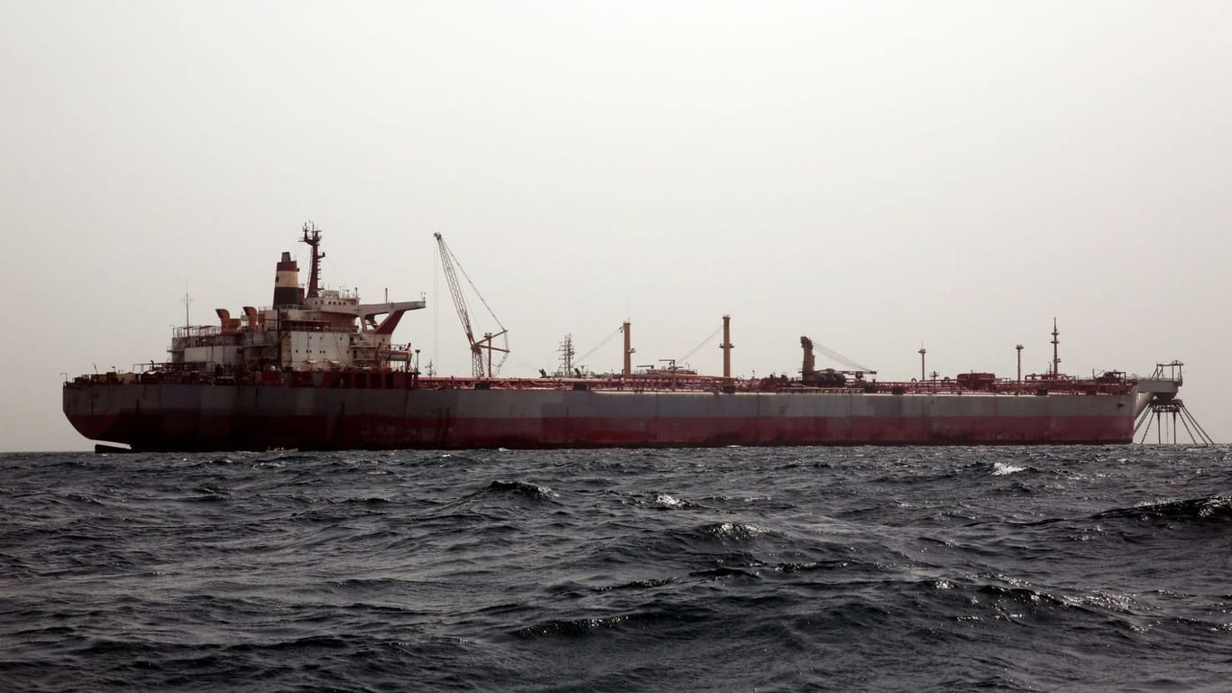 Die "FSO Safer" hat mehr als 200 Millionen Liter Öl geladen.