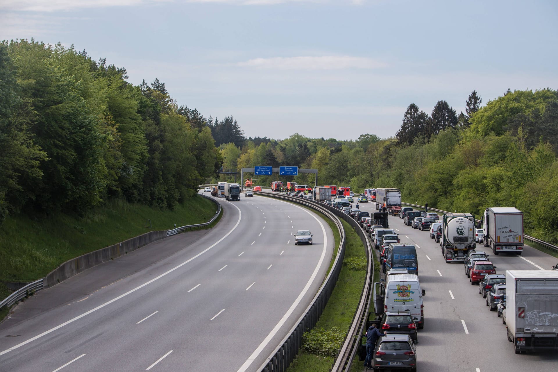 A261 in Norddeutschland (Archivfoto): Lange Umwege muss es wegen der Sperrung nicht geben.