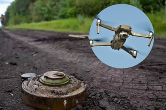 Drohnen werden zur Entschärfung von Landminen eingesetzt