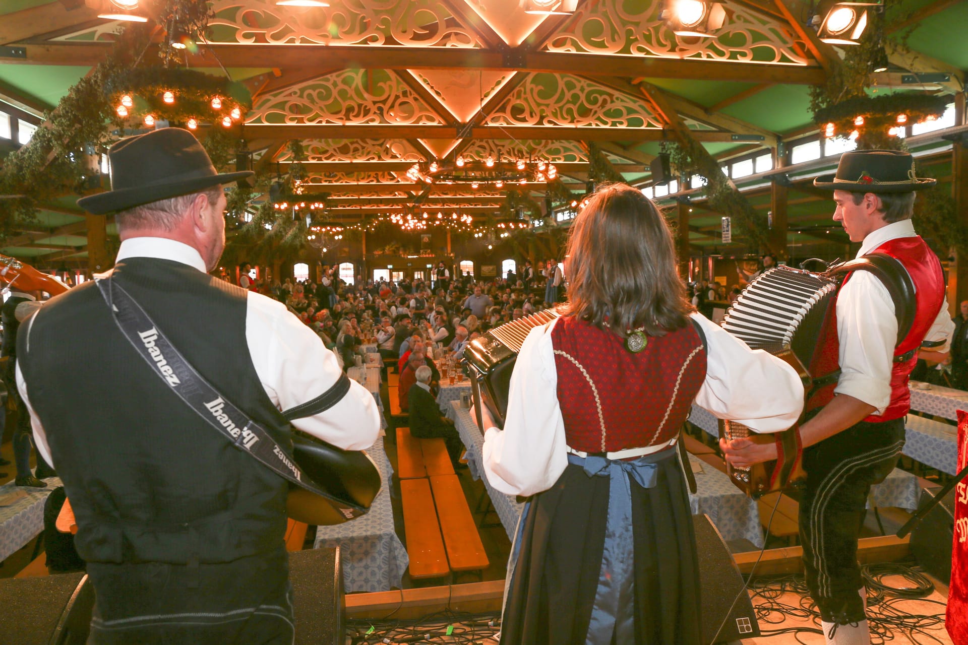 Das Volkssängerzelt "Schützenlisl" auf der Oidn Wiesn (Archivfoto).