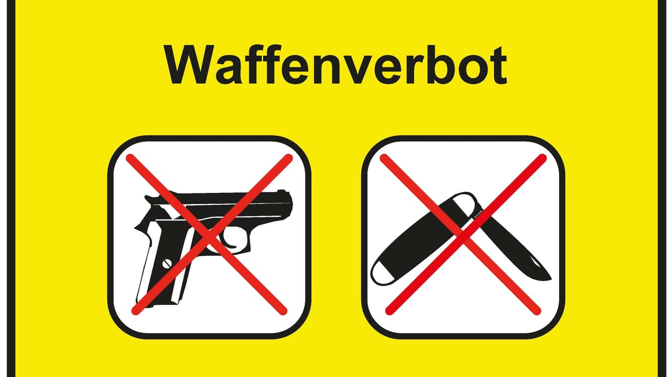 Waffenverbot der Polizei Bochum: Auf dem Festivalgelände herrscht ein Waffenverbot.