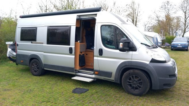 Das Wohnmobil "Citroen Poessl": Am Donnerstag wurde es geklaut.