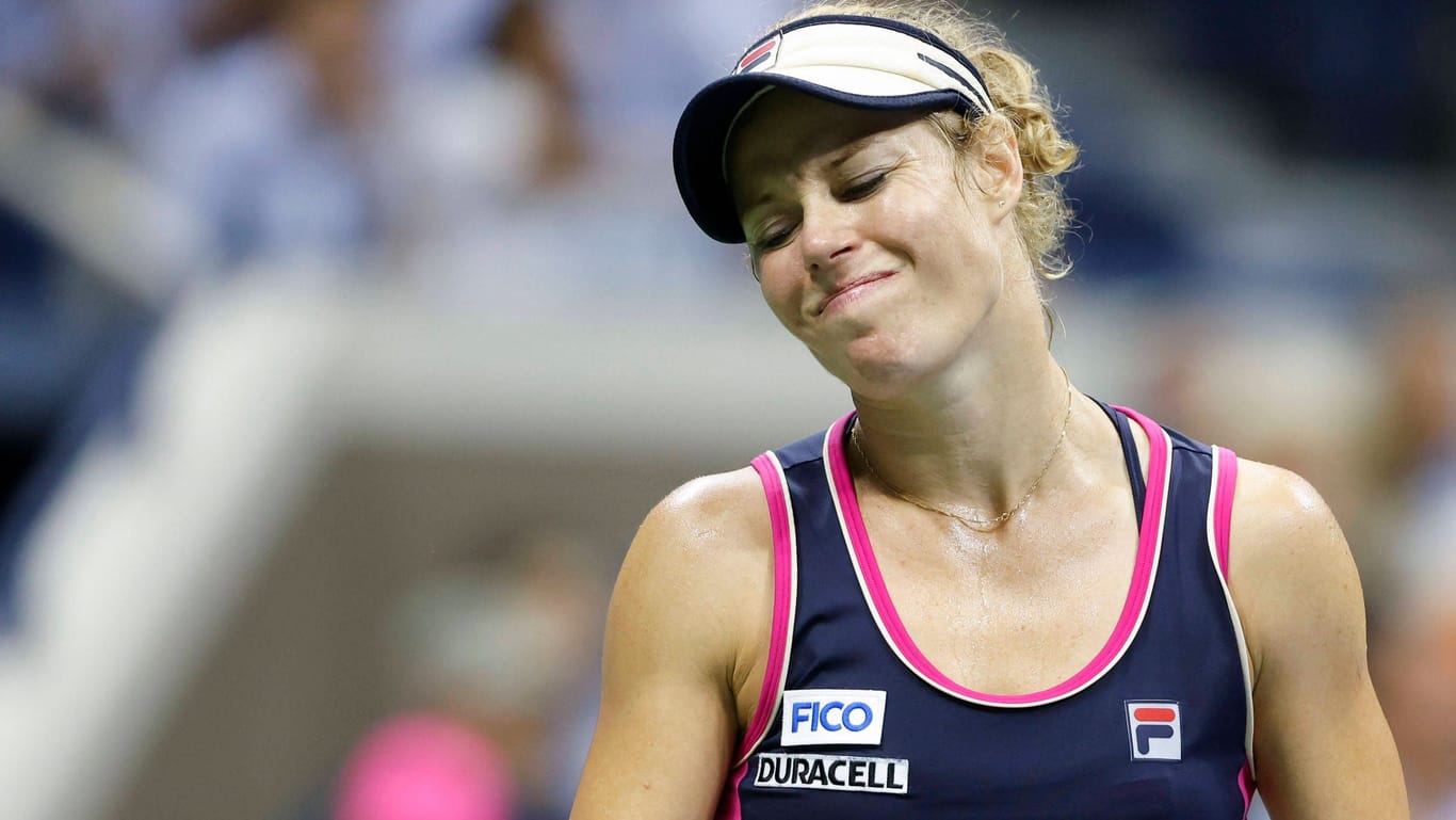 Laura Siegemund: Bei den US Open hatte sie nicht nur mit ihrer Gegnerin zu kämpfen.