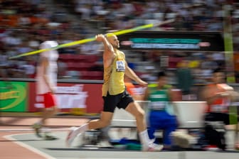 Julian Weber: Er blieb in der Qualifikation unter 83 Metern.