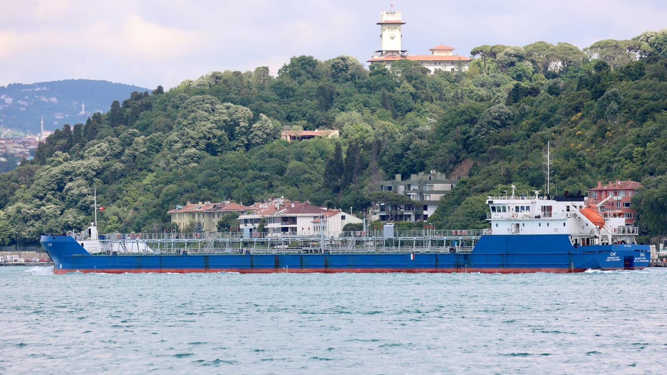 Der Taker "SIG" in der Türkei (Archivbild): Der Frachter soll Treibstoff für die russische Armee transportiert haben.