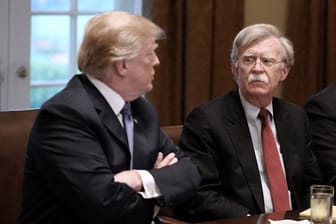 Donald Trump und John Bolton (Archivbild): Von April 2018 bis September 2019 war Bolton Sicherheitsberater im Weißen Haus.