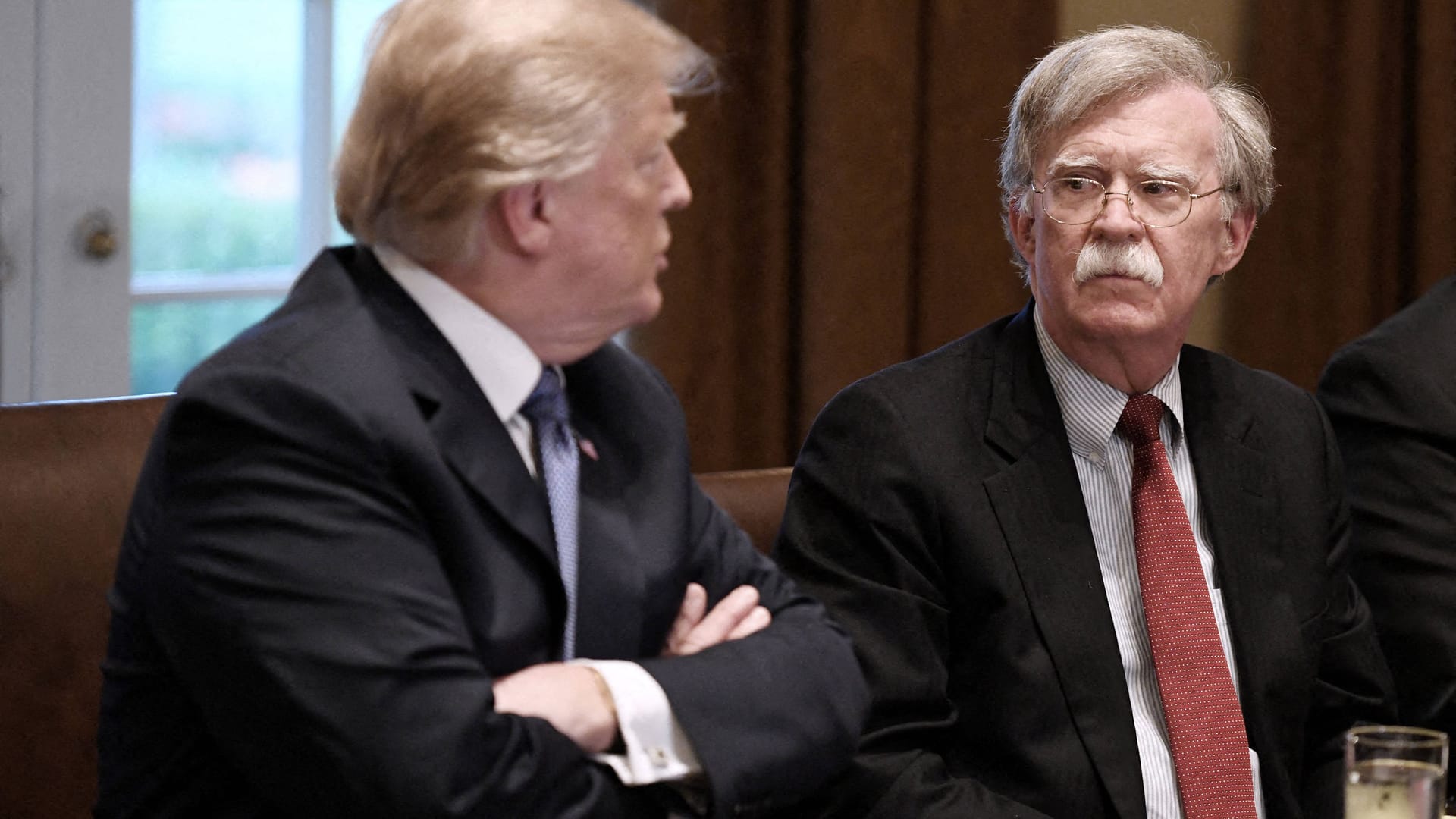 Donald Trump und John Bolton (Archivbild): Von April 2018 bis September 2019 war Bolton Sicherheitsberater im Weißen Haus.