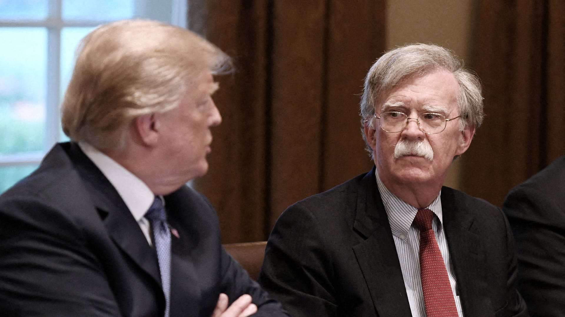 Donald Trump und John Bolton (Archivbild): Von April 2018 bis September 2019 war Bolton Sicherheitsberater im Weißen Haus.