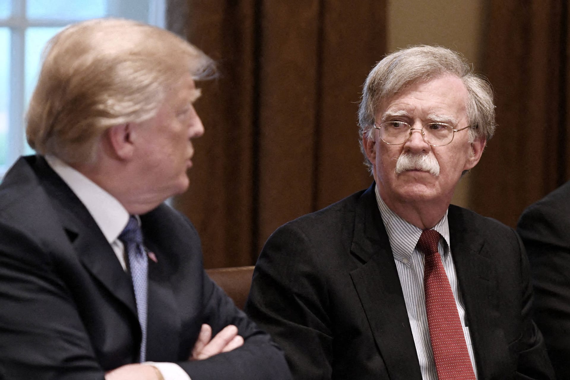 Donald Trump und John Bolton (Archivbild): Von April 2018 bis September 2019 war Bolton Sicherheitsberater im Weißen Haus.