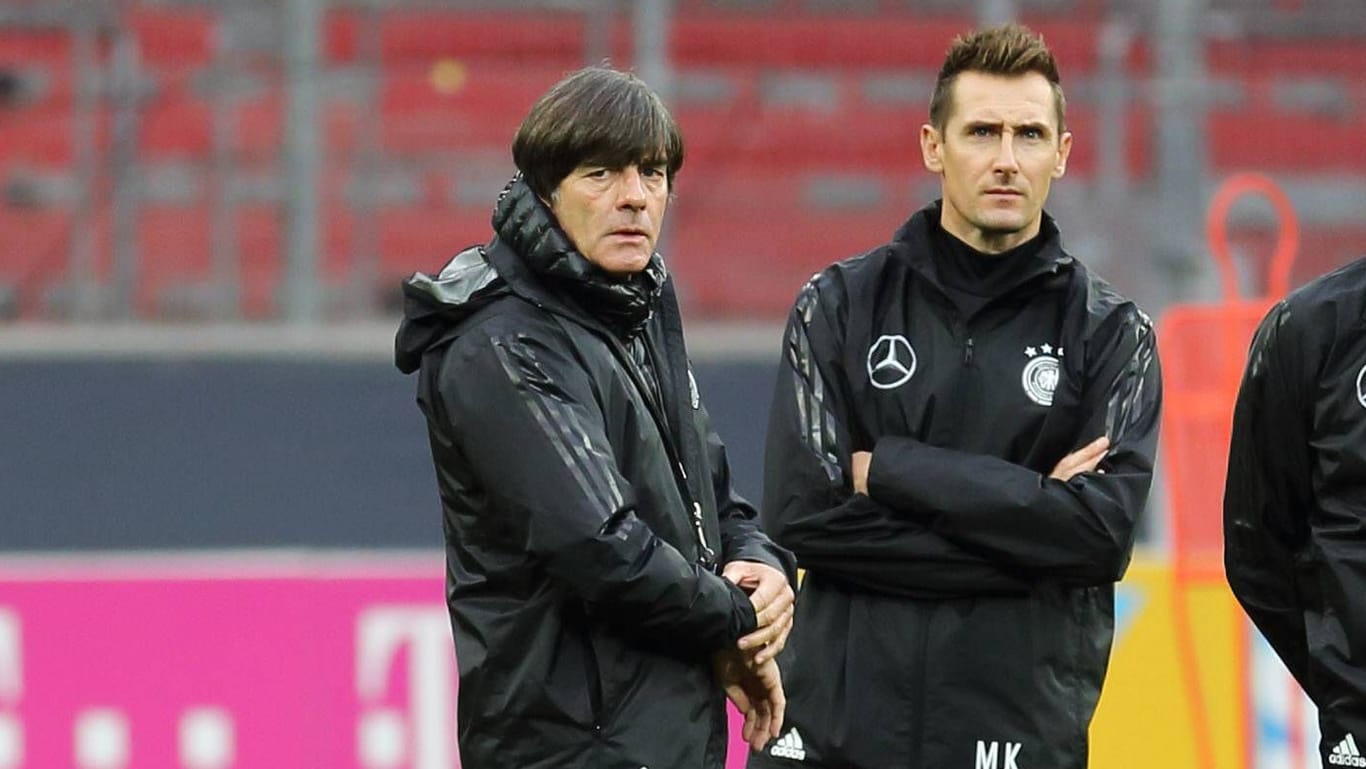 Jogi Löw und Miroslav Klose: Beide kennen den DFB gut aus der Vergangenheit.