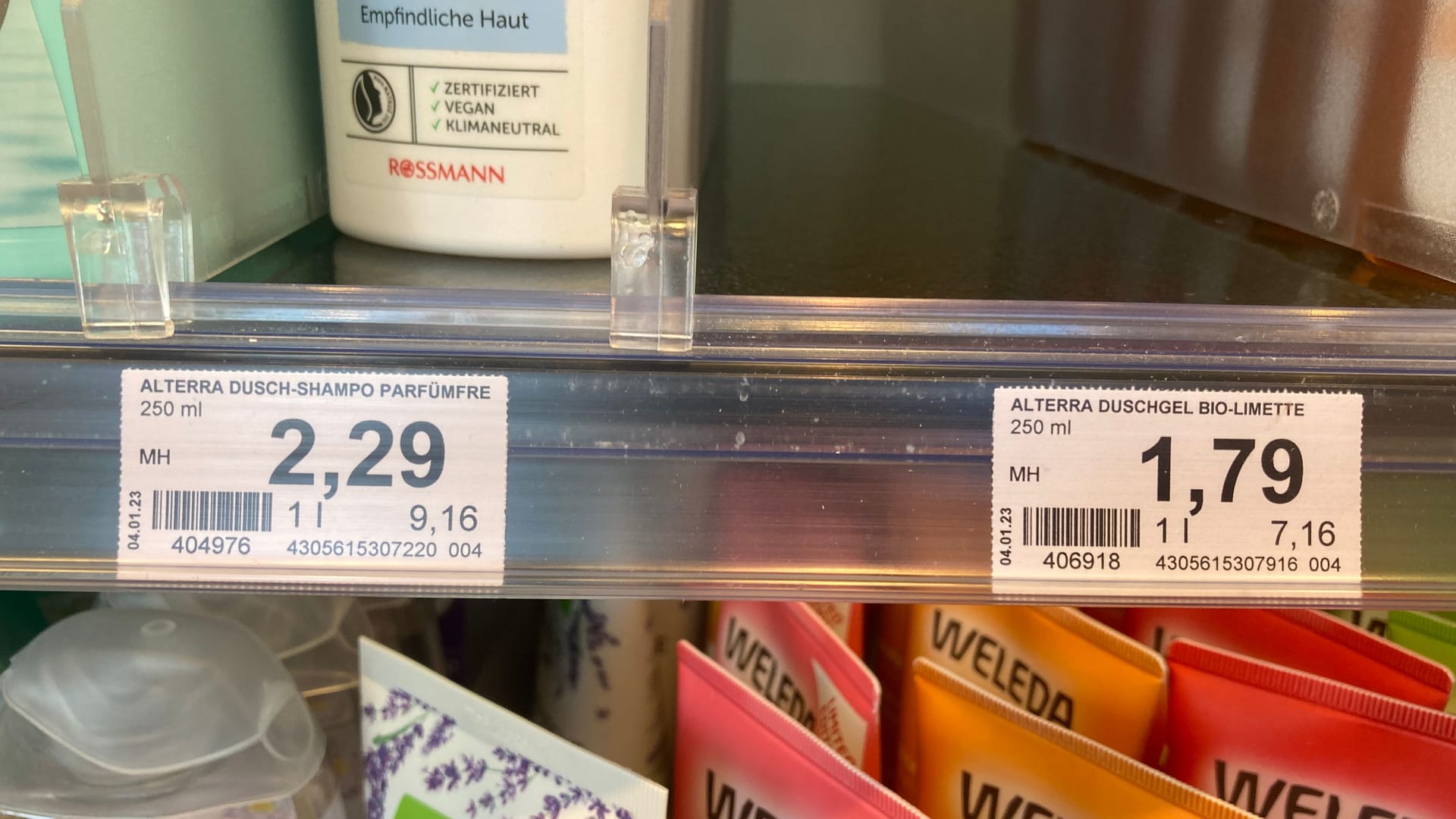 Etikett: Wenn auf dem Preisschild "MH" steht, dann sollten die Produkte von den Mitarbeitern besonders im Blick behalten werden.