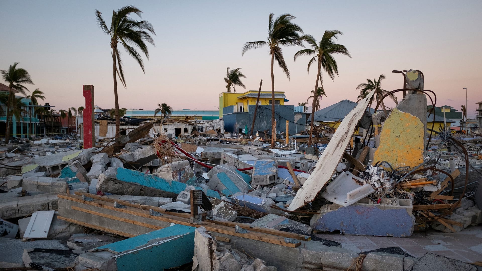 Zerstörung in Fort Meyers nach Hurrikan "Ian" (Archivbild): Die Erinnerungen an den zerstörischen Sturm sind bei vielen noch präsent.