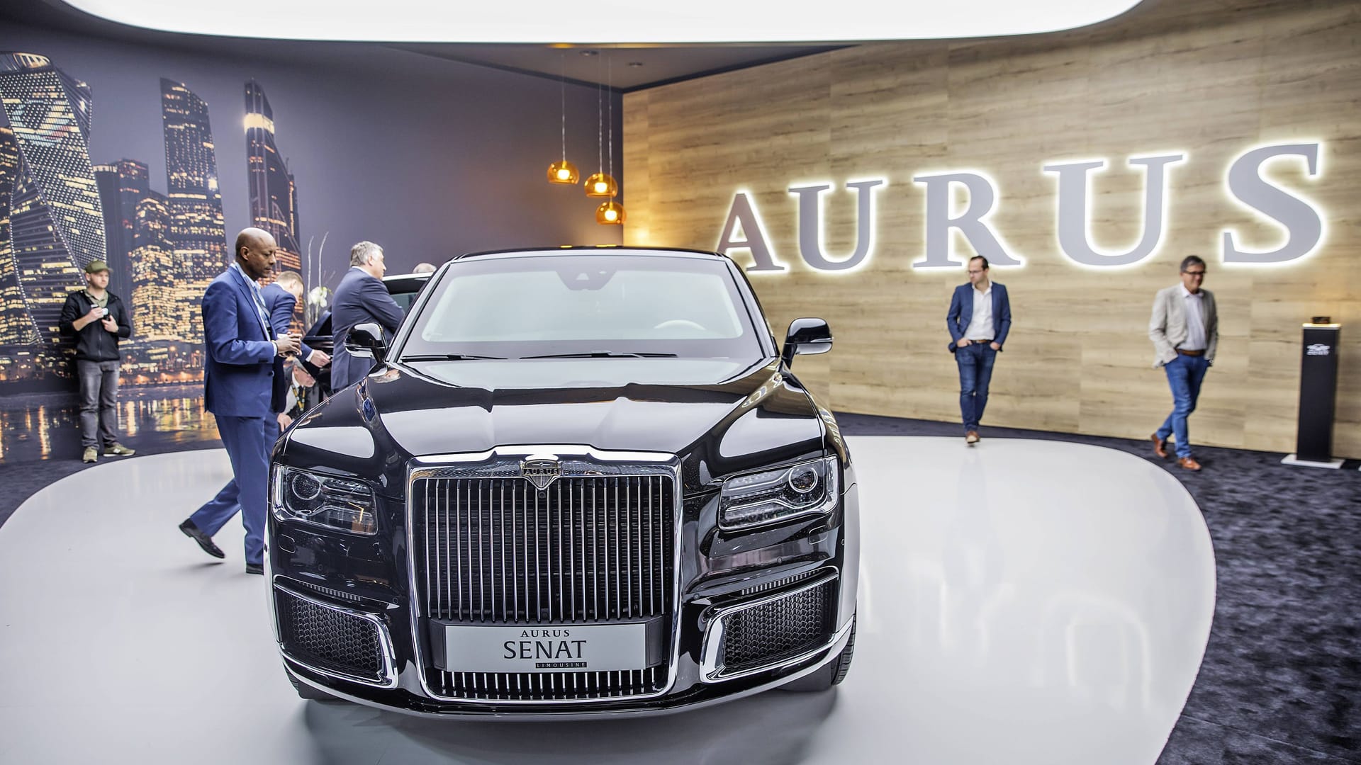 Russische Luxuslimousine: Der Aurus Senat (Archivbild).