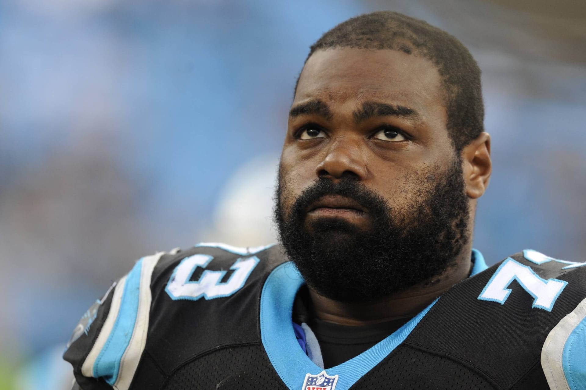 Michael Oher bei einem Football-Spiel vor acht Jahren: Der Offensive Lineman äußert schwere Vorwürfe.