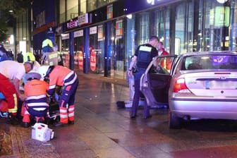 Am Berliner Tauentzien hat es einen schweren Unfall gegeben
