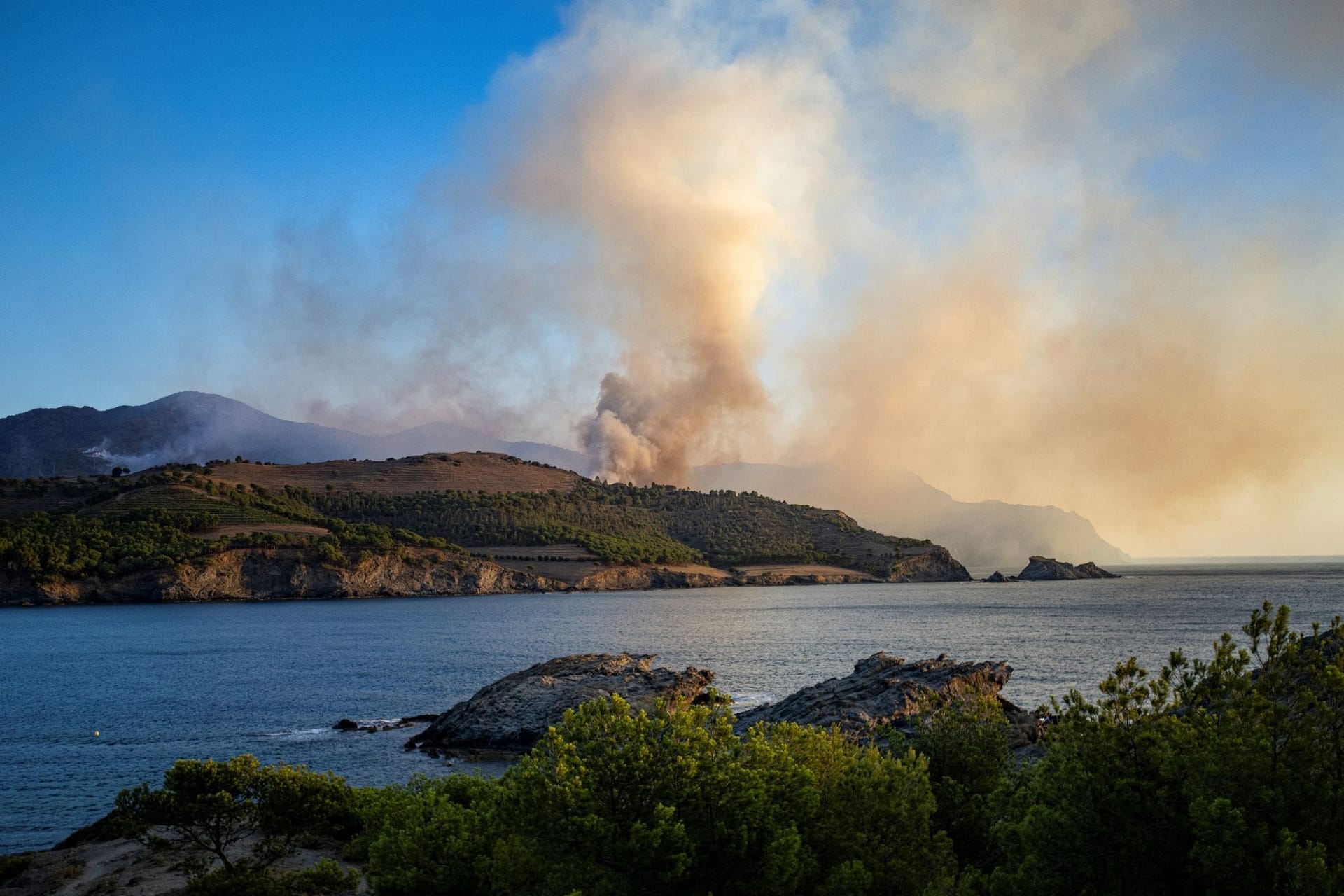 Waldbrand in Spanien