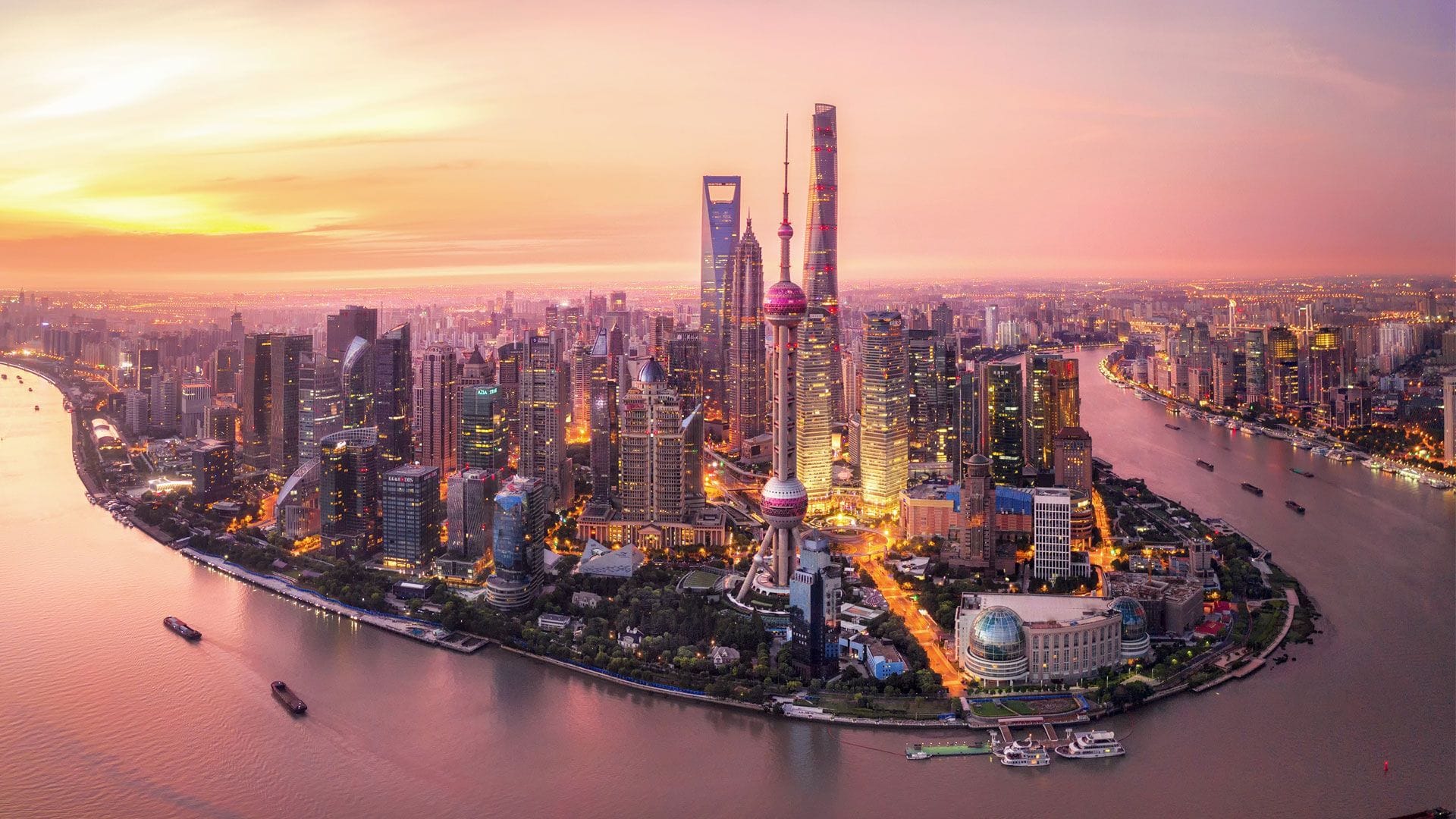 Die Wirtschaft wächst in ungeahnte Höhen – ähnlich wie die glitzernden Städte Asiens. Die Wirtschaft wächst in ungeahnte Höhen – ähnlich wie die glitzernden Städte Asiens.