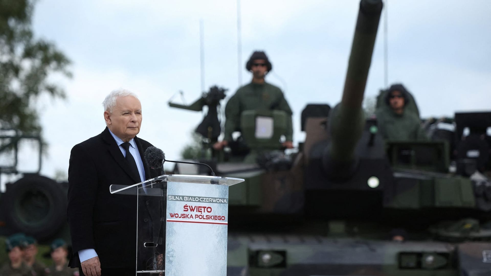 Jaroslaw Kaczynski schürt die antideutsche Stimmung.