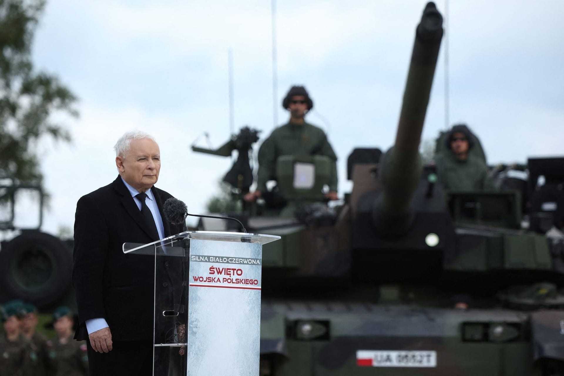 Jaroslaw Kaczynski schürt die antideutsche Stimmung.