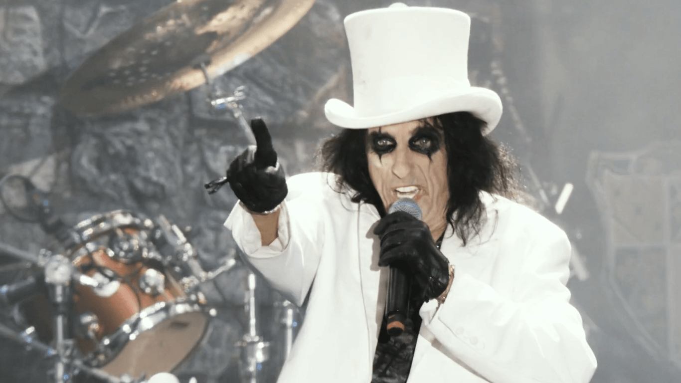 Alice Cooper: Den ikonischen Make-up-Look trägt er seit gut 50 Jahren.