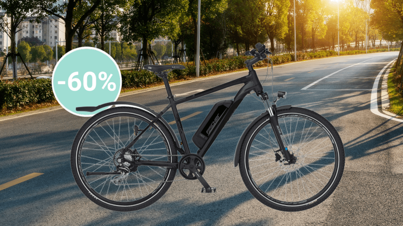Bei Lidl ist aktuell ein E-Bike der Fahrradmarke Fischer radikal reduziert.