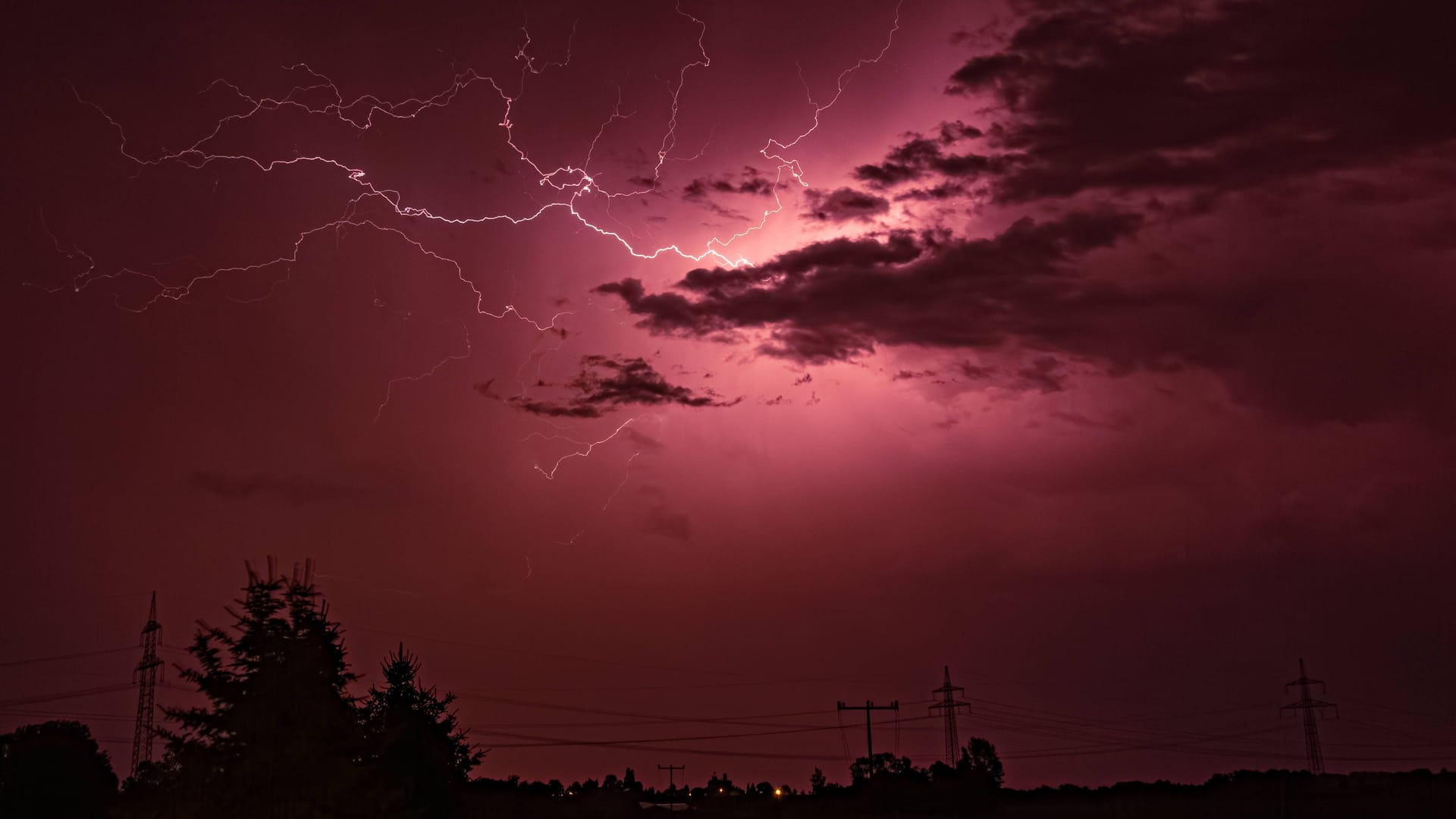 Gewitter in Bayern (Archivfoto): Die Hitze bringt auch Unwetter mit sich.