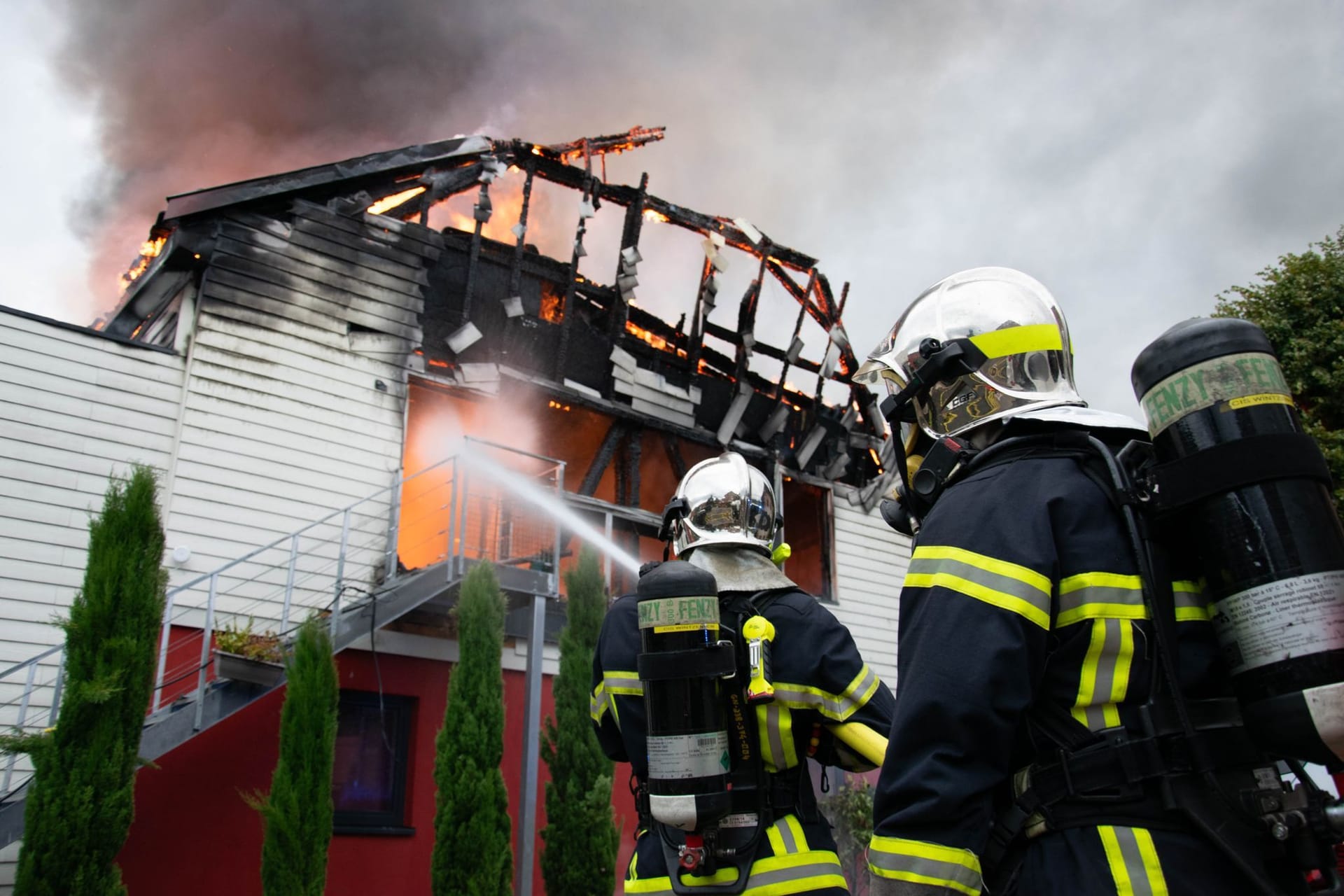 Feuer in Ferienunterkunft