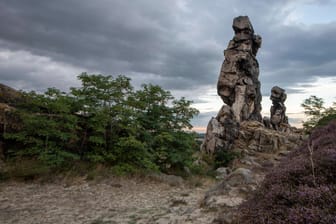 Teufelsmauer im Harz (Symbolbild): In den Wäldern des Harz treibt ein Einsiedler sein Unwesen.