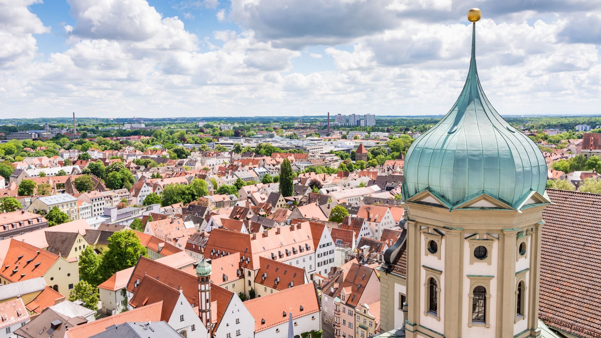 UNSECO-Welterbe: Die Altstadt von Augsburg sollte man sich nicht entgehen lassen.