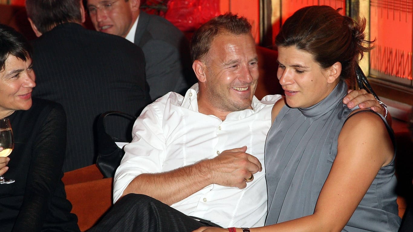 Heino Ferch mit seiner Frau Marie-Jeanette Steinle bei der Premiere von "Der Baader Meinhof Komplex" im Jahre 2008.