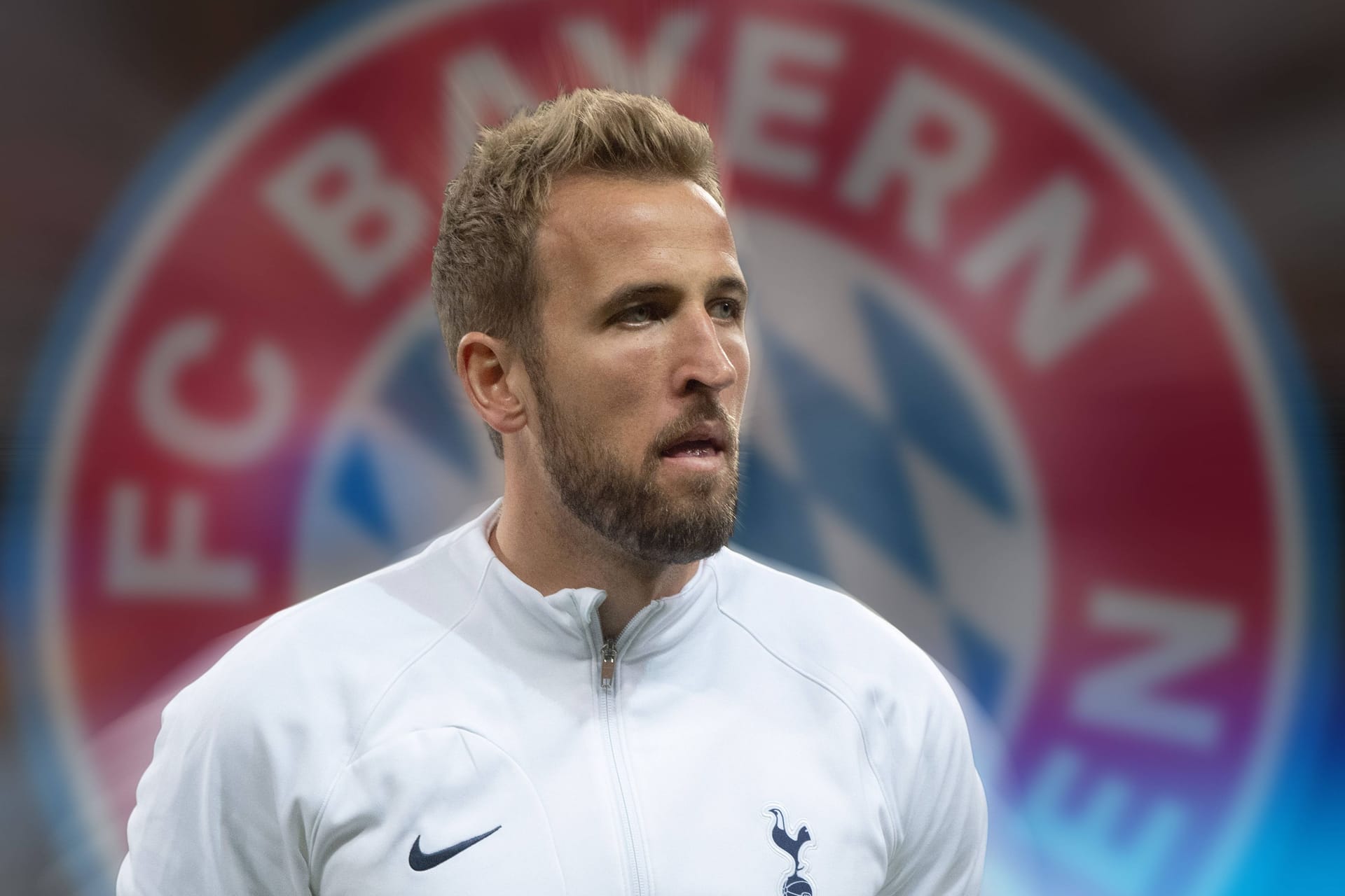 Harry Kane (Montage): Der englische Stürmer ist der Wunschkandidat beim FC Bayern.