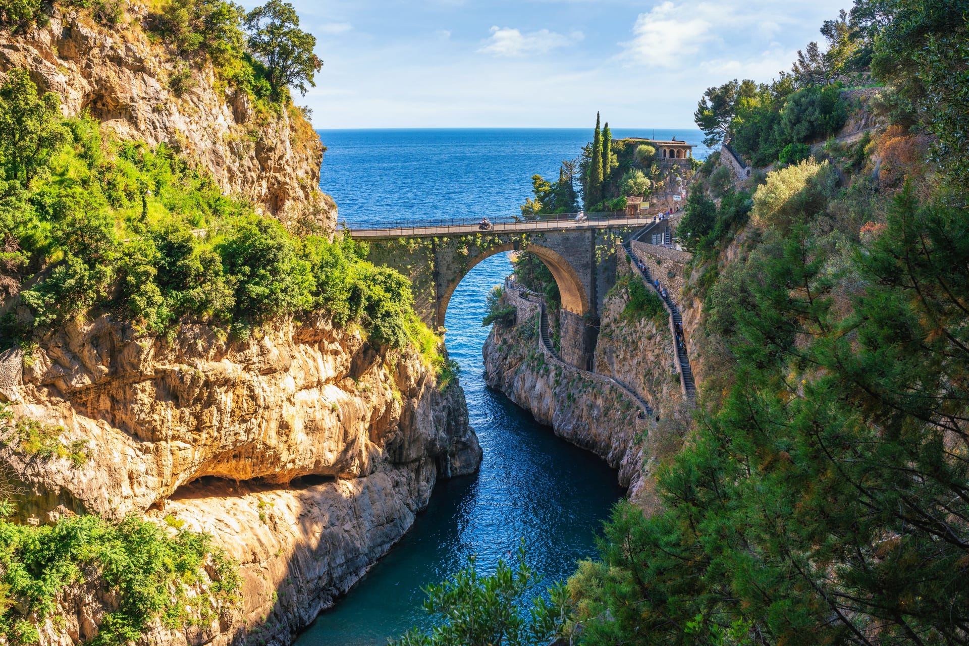 Fiordo di Furore (Archvibild): Die getötete Frau war mit ihrer Familie im Urlaub.