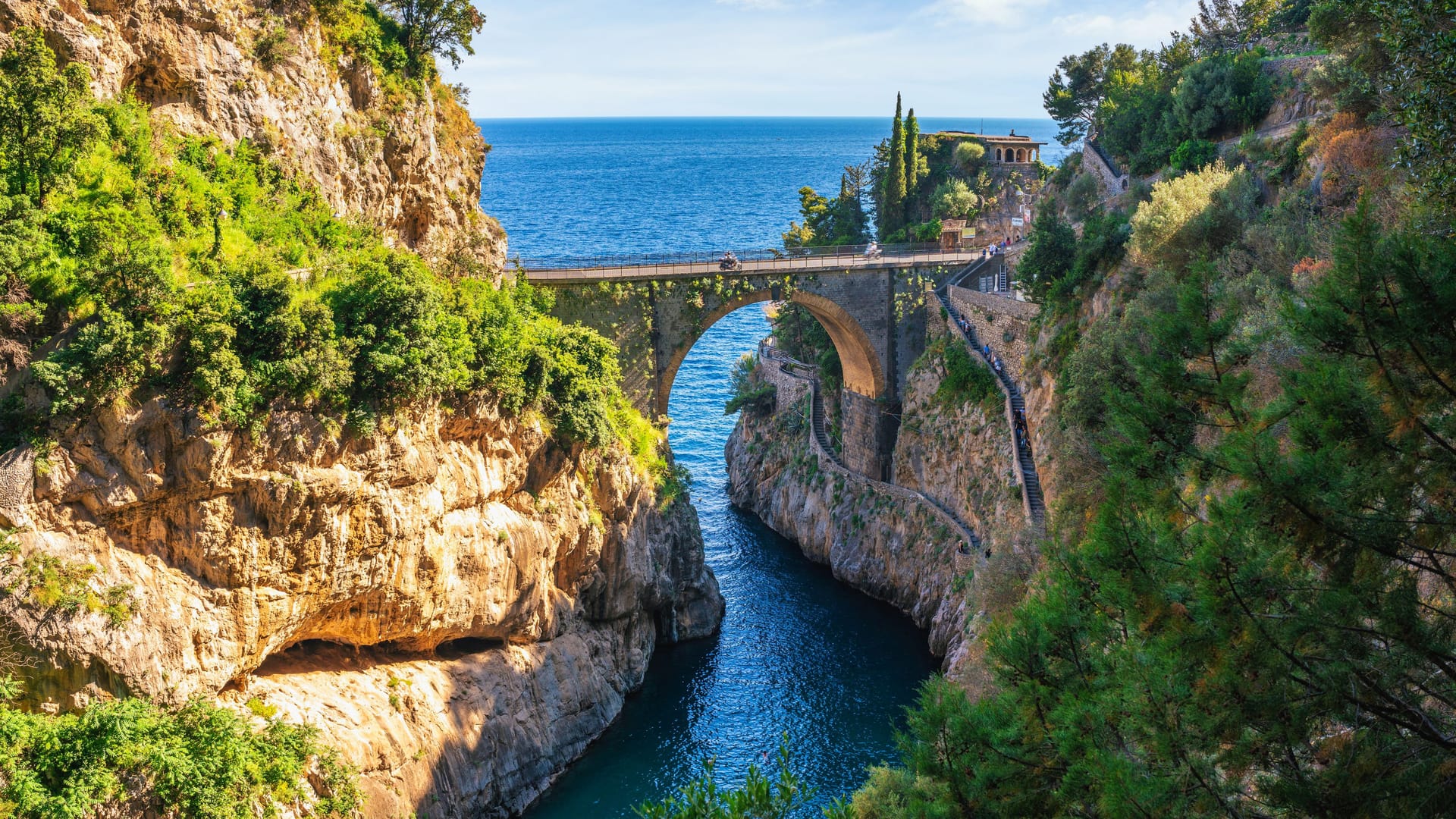 Fiordo di Furore (Archvibild): Die getötete Frau war mit ihrer Familie im Urlaub.