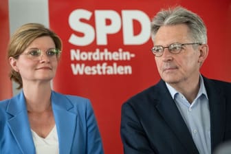 Sarah Philipp, Duisburger Landtagsabgeordnete und Achim Post, Vorsitzender der NRW-Landesgruppe im Bundestag (Archivbild): Beide haben sich für die SPD-Doppelspitze beworben.