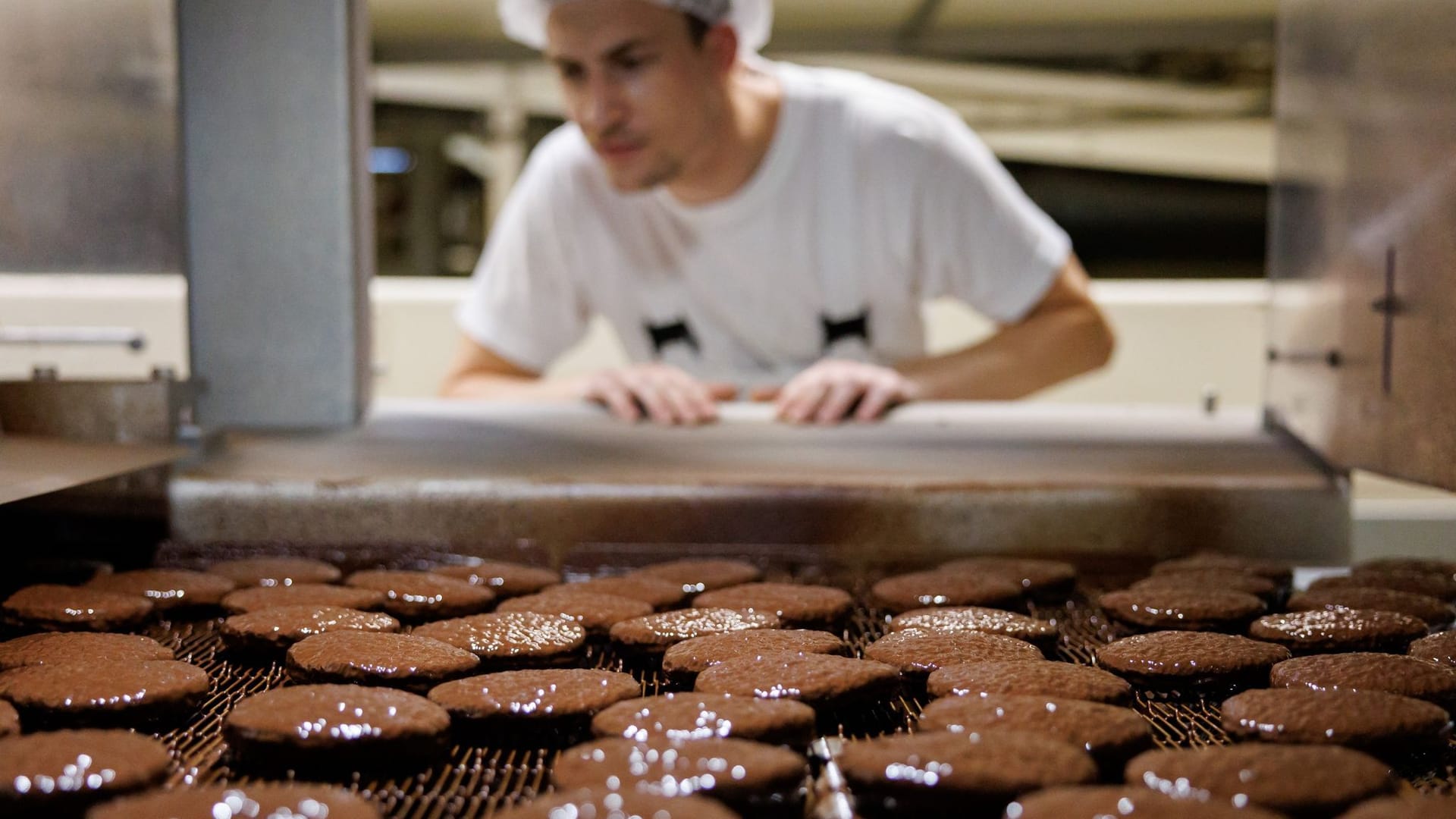 Lebkuchen-Produktion