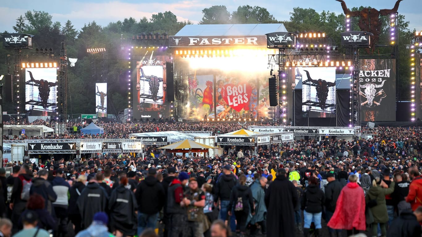 Heavy-Metal-Festival Wacken Open Air (W:O:A) startet