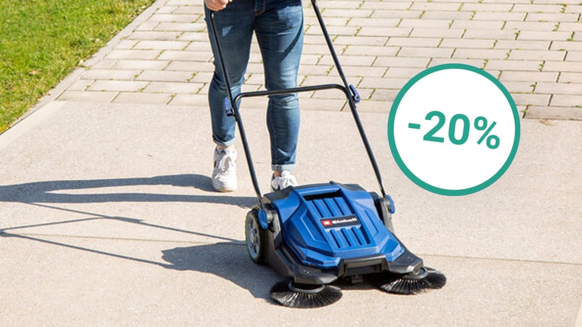 Aldi Kehrmaschine von Einhell zum Tiefpreis im Discounter Angebot