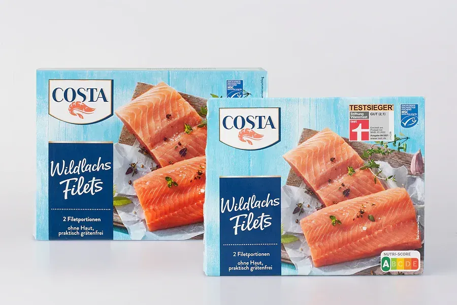 25 Prozent teurer: Vorher gab es den Wildlachs für 6,89 Euro je 250 Gramm, jetzt kosten 200 Gramm 6,89 Euro.