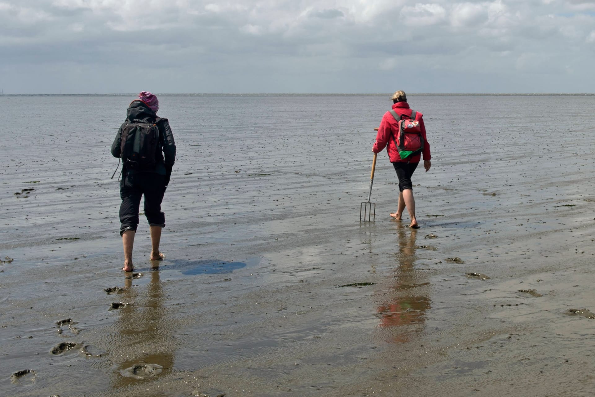 Wattwanderung an der Nordsee (Symbolbild): Die Flut kann zur tödlichen Gefahr werden.