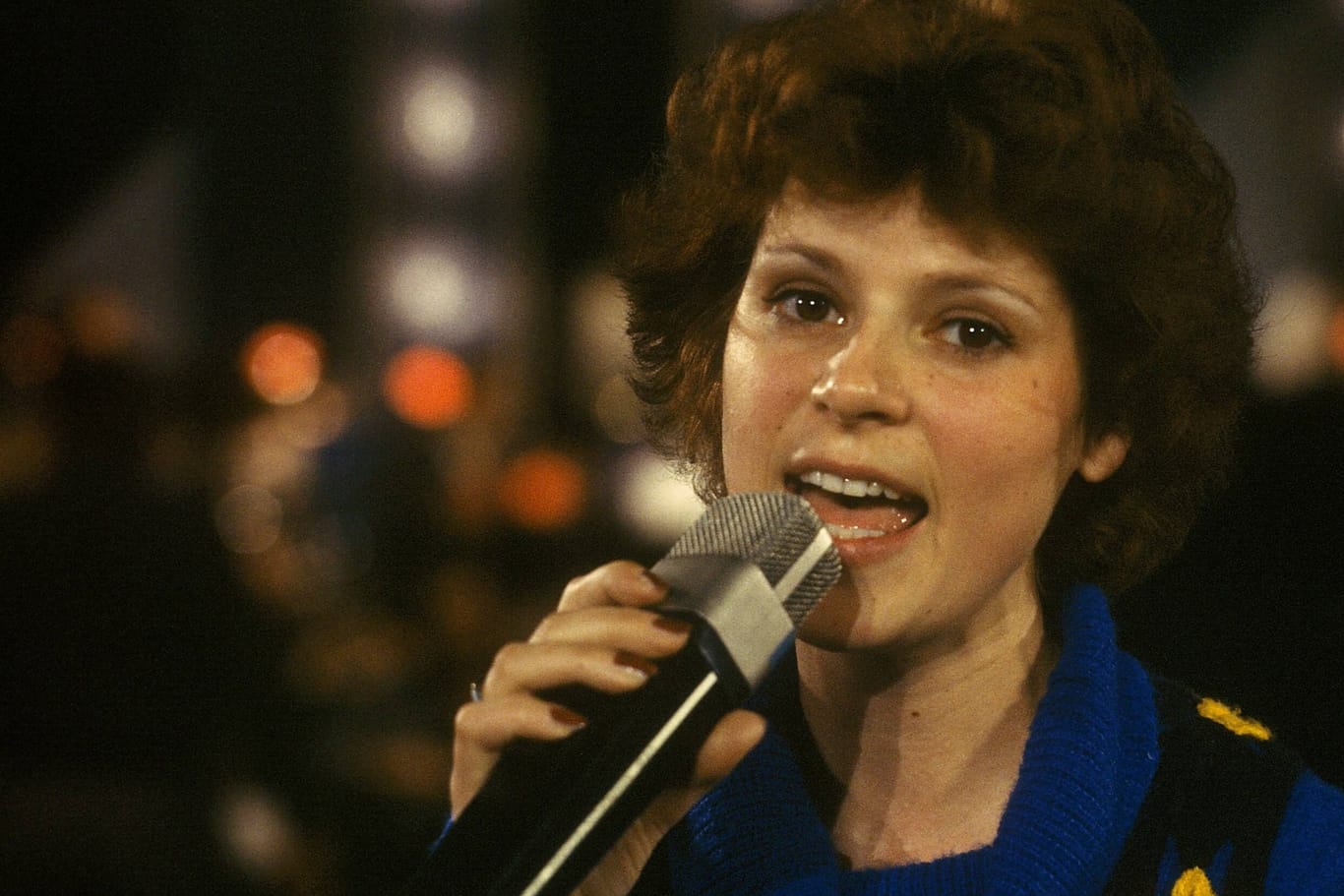 Gaby Rückert bei einem Auftritt im Jahr 1978.