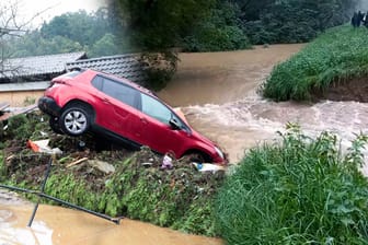 Starkregen sorgt für Dammbruch in Slowenien
