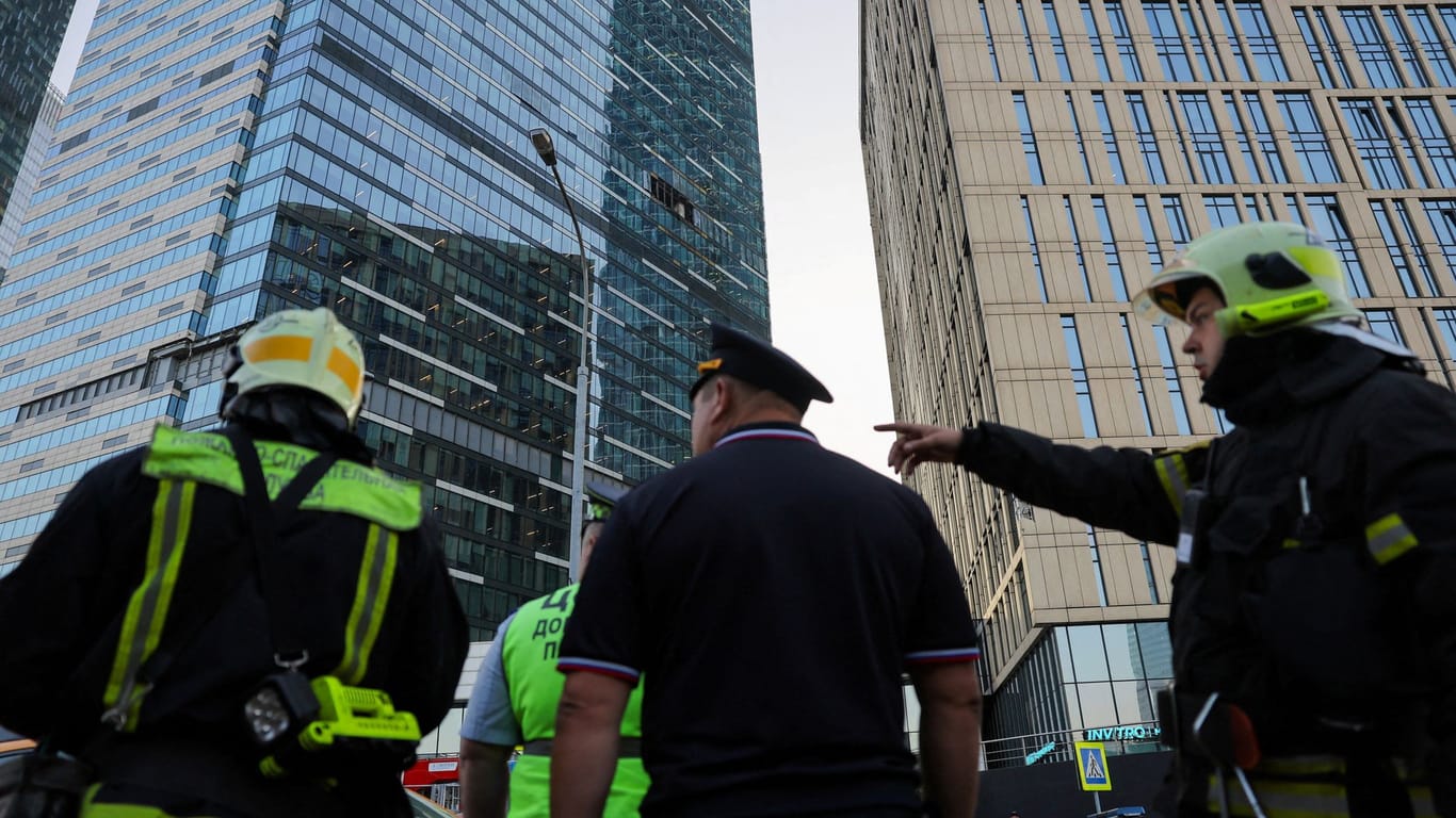 Drone attack in Moscow