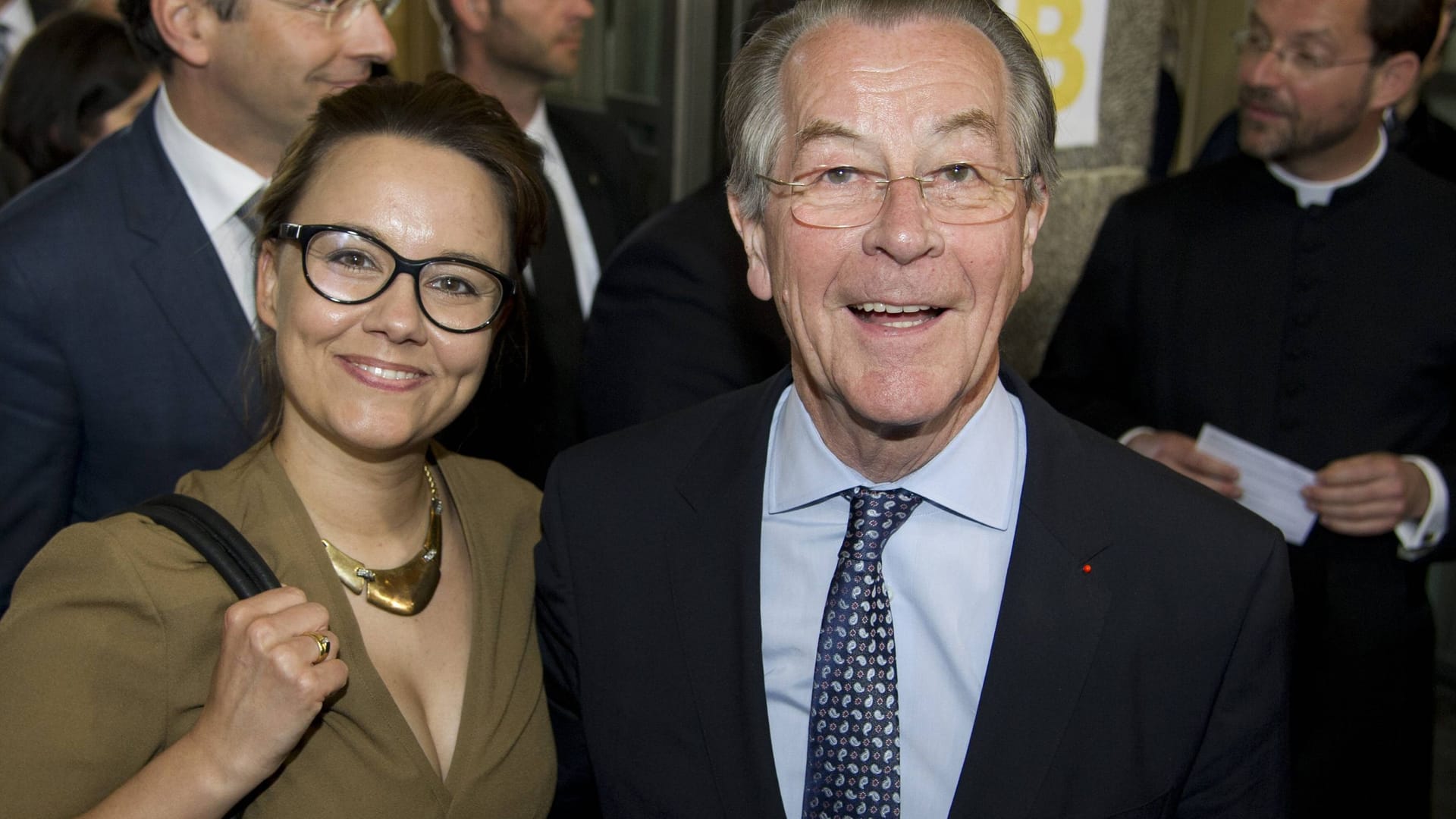 Michelle und Franz Müntefering (Archivbild): Sie sind seit 2009 verheiratet.