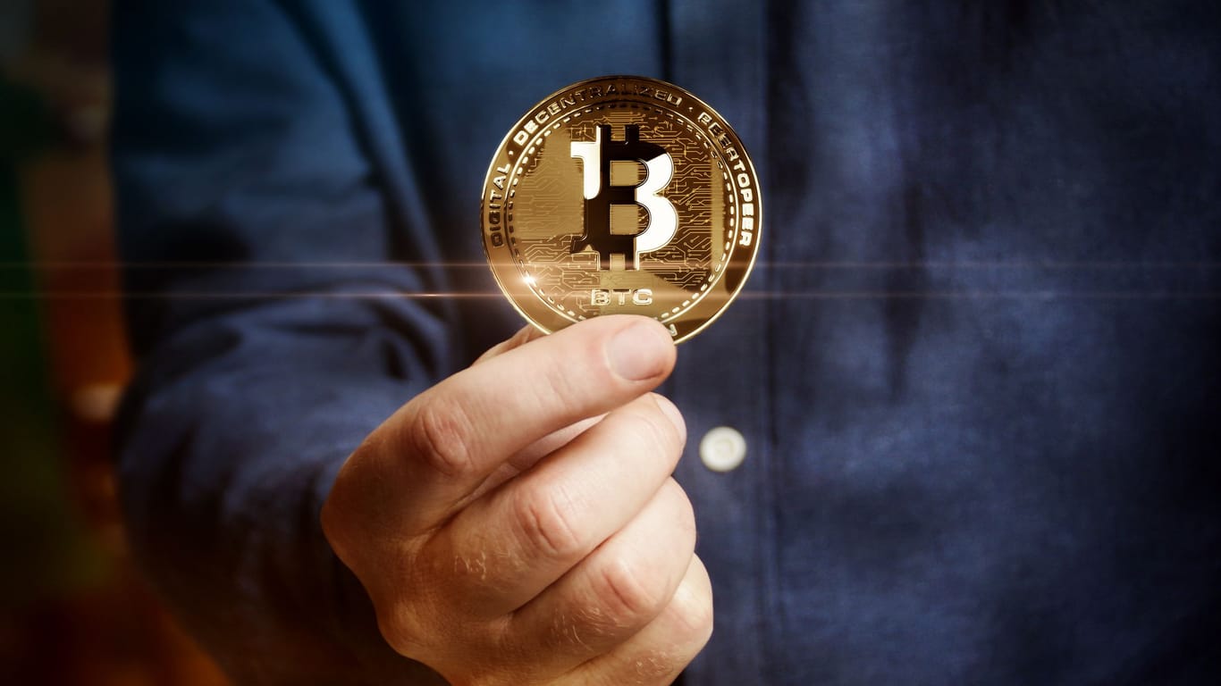 Bitcoin-Münze: Kryptowährungen könnten die Finanzwelt revolutionieren.