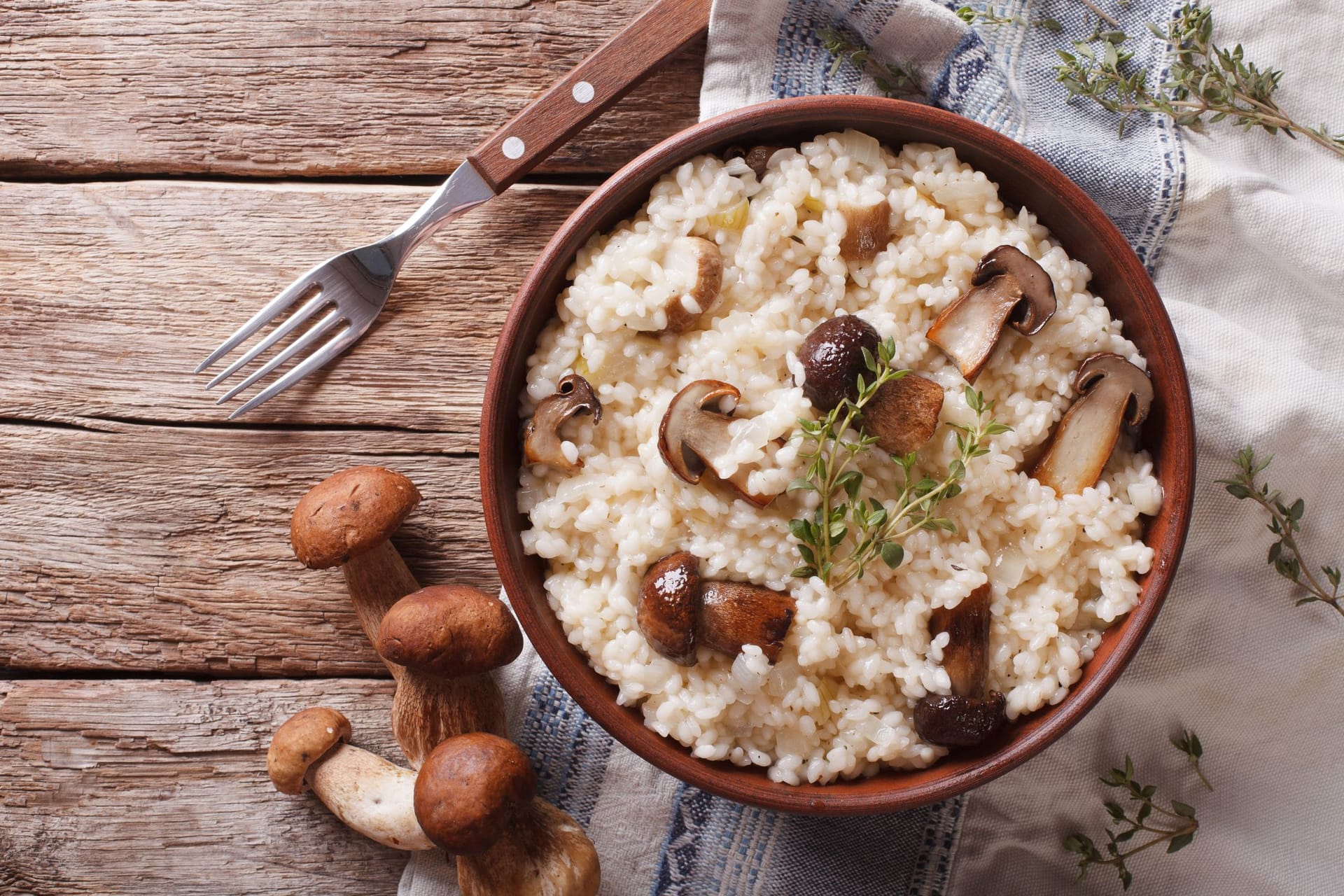 Vorfreude auf den Herbstabend: Ein wärmendes Steinpilz-Risotto für gemütliche Tage.