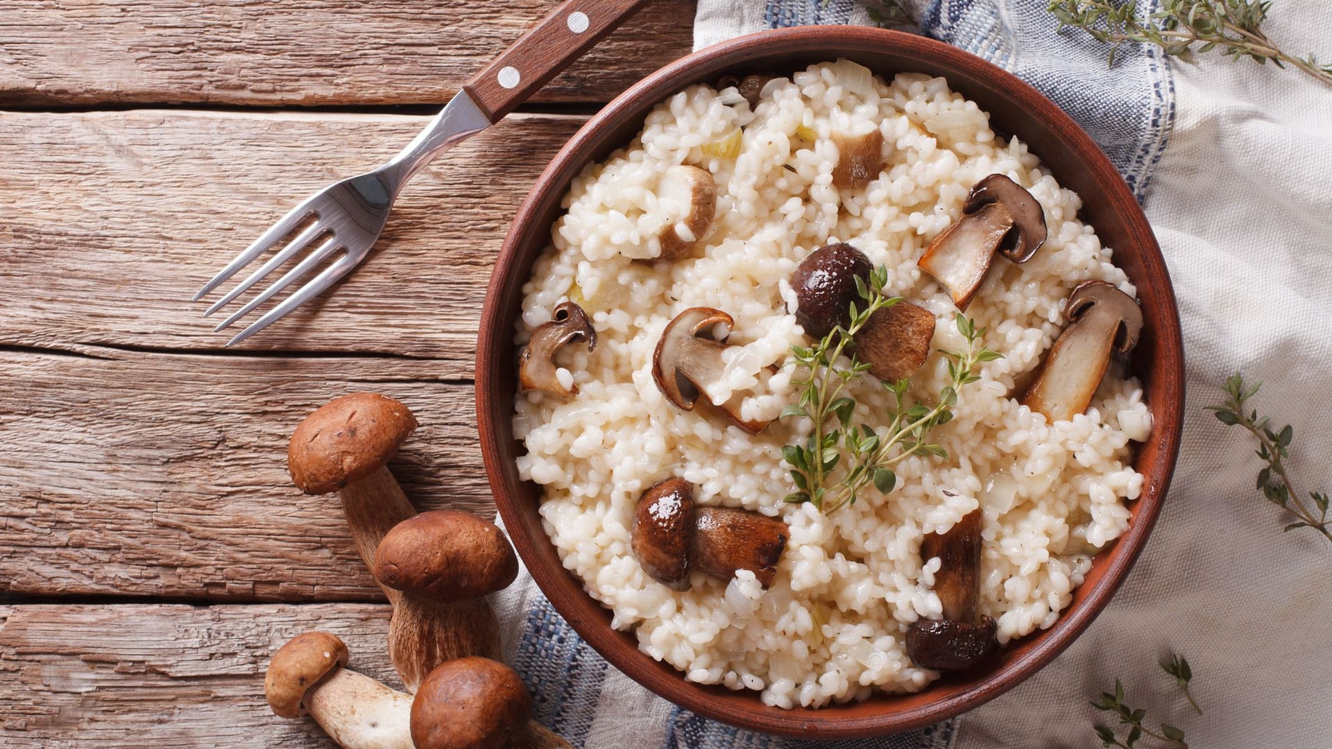 Vorfreude auf den Herbstabend: Ein wärmendes Steinpilz-Risotto für gemütliche Tage.